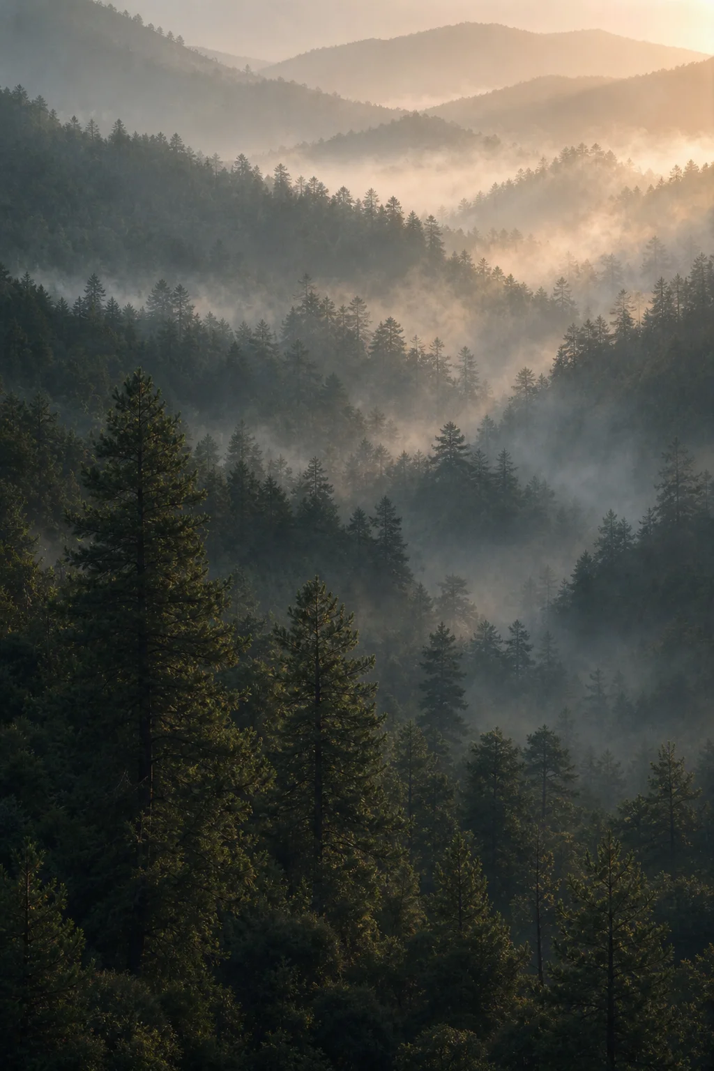 AI generated landscape vista
