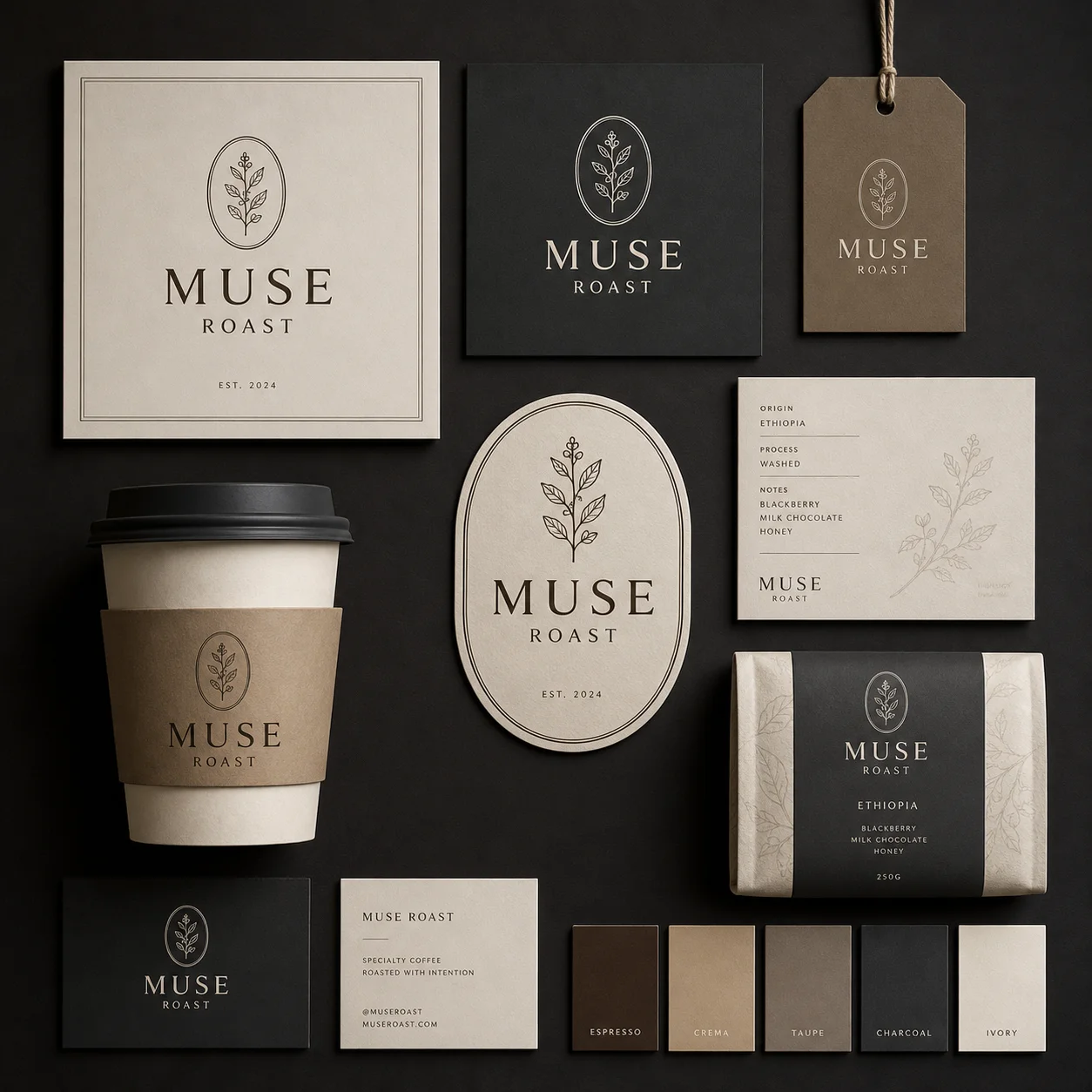 AI generated marketing asset set