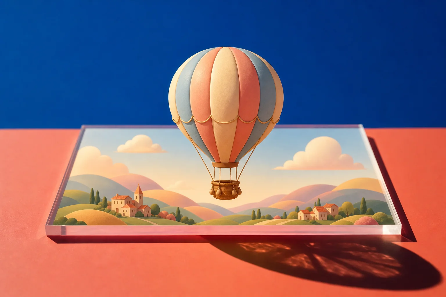 AI generated stylized illustration